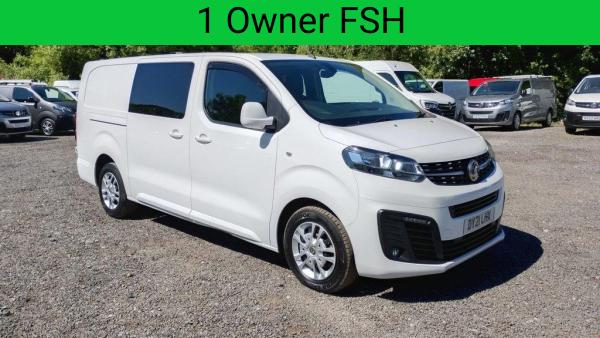 Vauxhall Vivaro 2.0 Turbo D 3100 Sportive Crew Van Double Cab 5dr Diesel Manual L2 H1 Euro 6 (s/s) (120 ps)