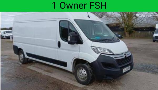 Citroen Relay 2.2 BlueHDi 35 Enterprise Panel Van 5dr Diesel Manual L3 High Roof Euro 6 (s/s) (140 ps)