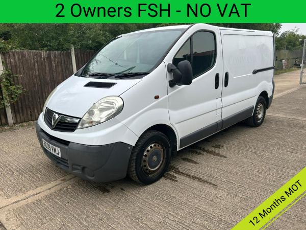 Vauxhall Vivaro 2.0 2700 CDTi Panel Van 4dr Diesel Manual FWD L1 (215 g/km, 113 bhp)