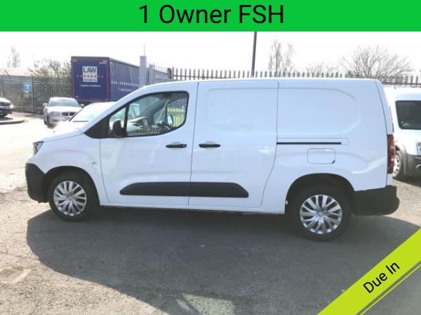 Peugeot Partner 1.5 BlueHDi 950 Professional Long Panel Van 6dr Diesel Manual LWB Euro 6 (s/s) (100 bhp)