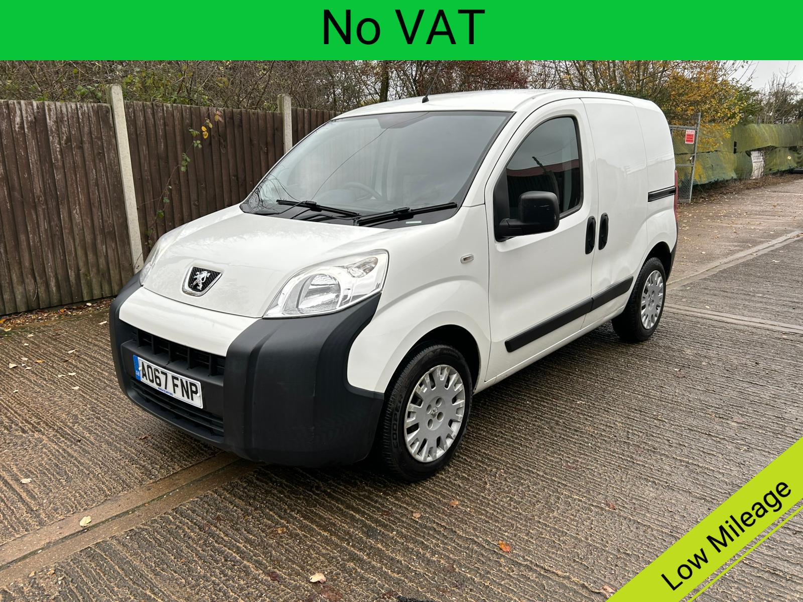 Peugeot Bipper 1.3 HDi Professional Panel Van 3dr Diesel Manual FWD L1 H1 (115 g/km, 80 bhp)