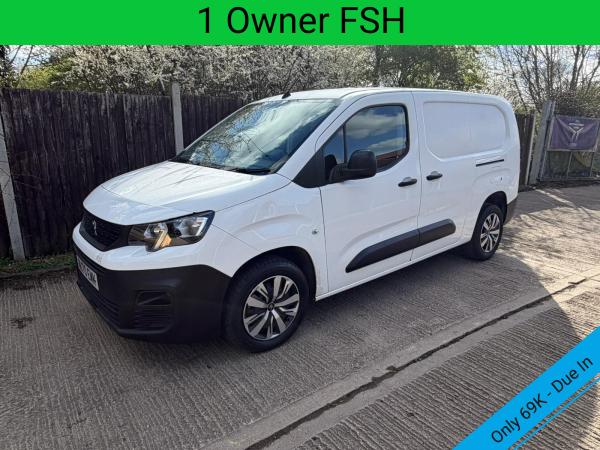 Peugeot Partner 1.5 BlueHDi 950 Professional Long Panel Van 6dr Diesel Manual LWB Euro 6 (100 bhp)