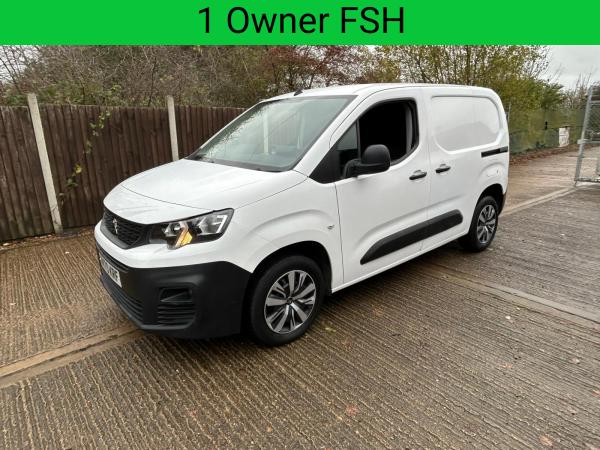 Peugeot Partner 1.5 BlueHDi 1000 Grip Standard Panel Van 5dr Diesel Manual SWB Euro 6 (s/s) (100 bhp)